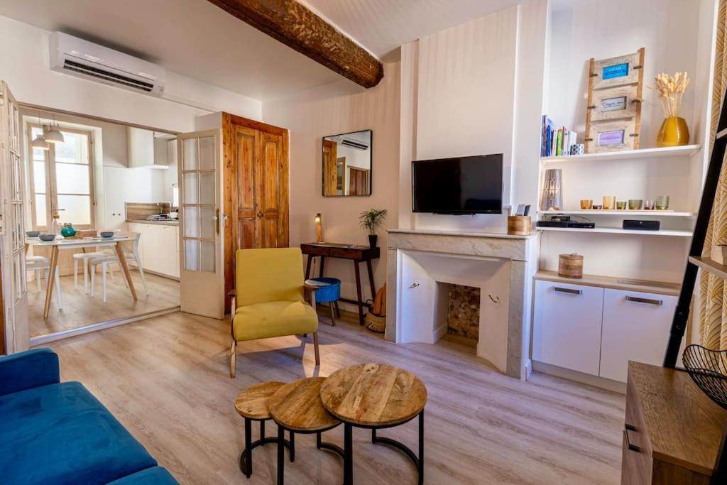 Escapade Au Coeur De Sanary Apartment Ngoại thất bức ảnh